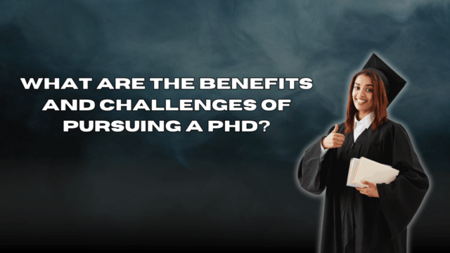 Pursuing a PhD