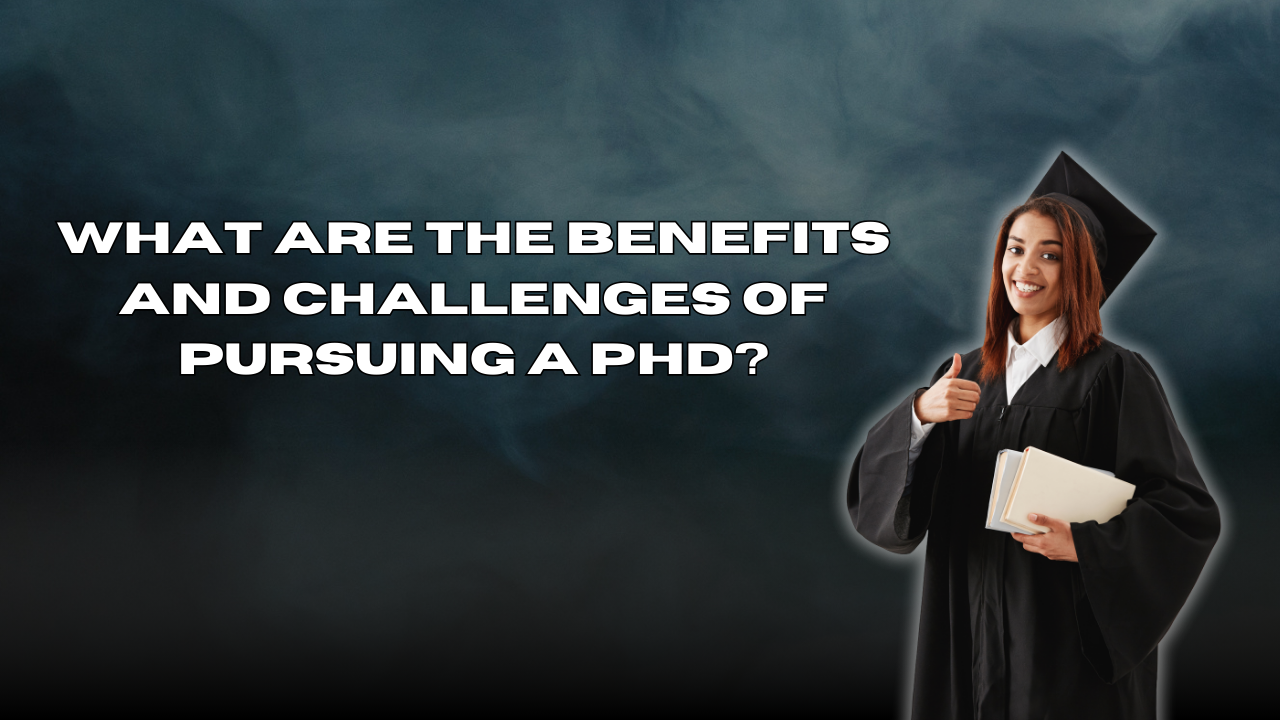 Pursuing a PhD