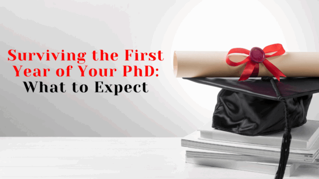 Surviving the First Year of Your PhD: What to Expect