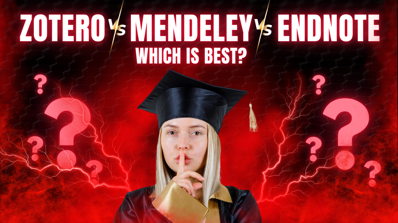 Zotero vs Mendeley vs EndNote: Which is Best?