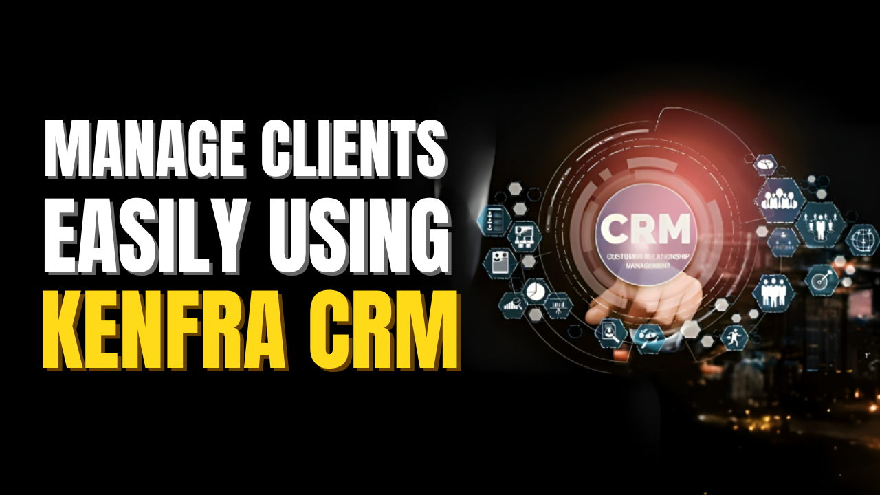 Kenfra CRM Portal
