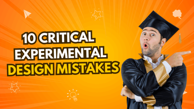 experimental design mistakes
