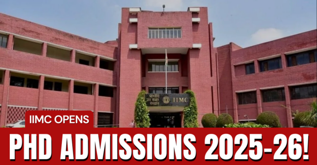 IIMC PhD Admissions 2025–26