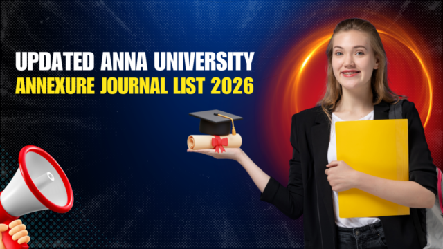 anna university annexure journal list 2026