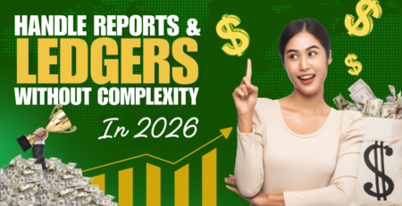 handle reports & ledgers