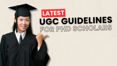 ugc guidelines for phd