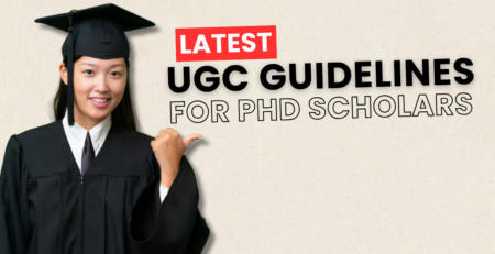 ugc guidelines for phd