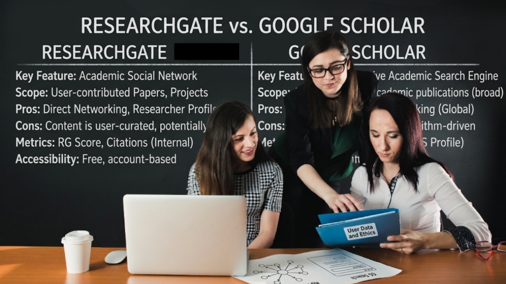 ResearchGate and Google Scholar